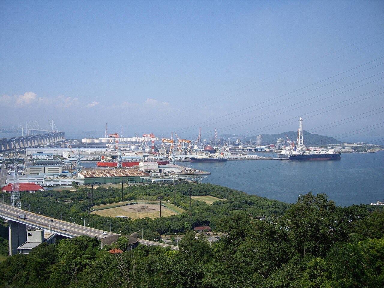 Hafen Sakaide Ko, Japan