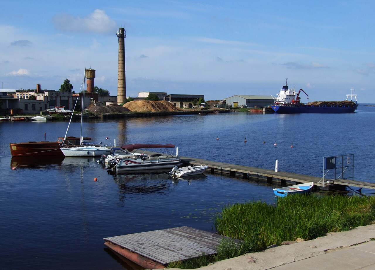 Port de Salacgriva, Lettonie