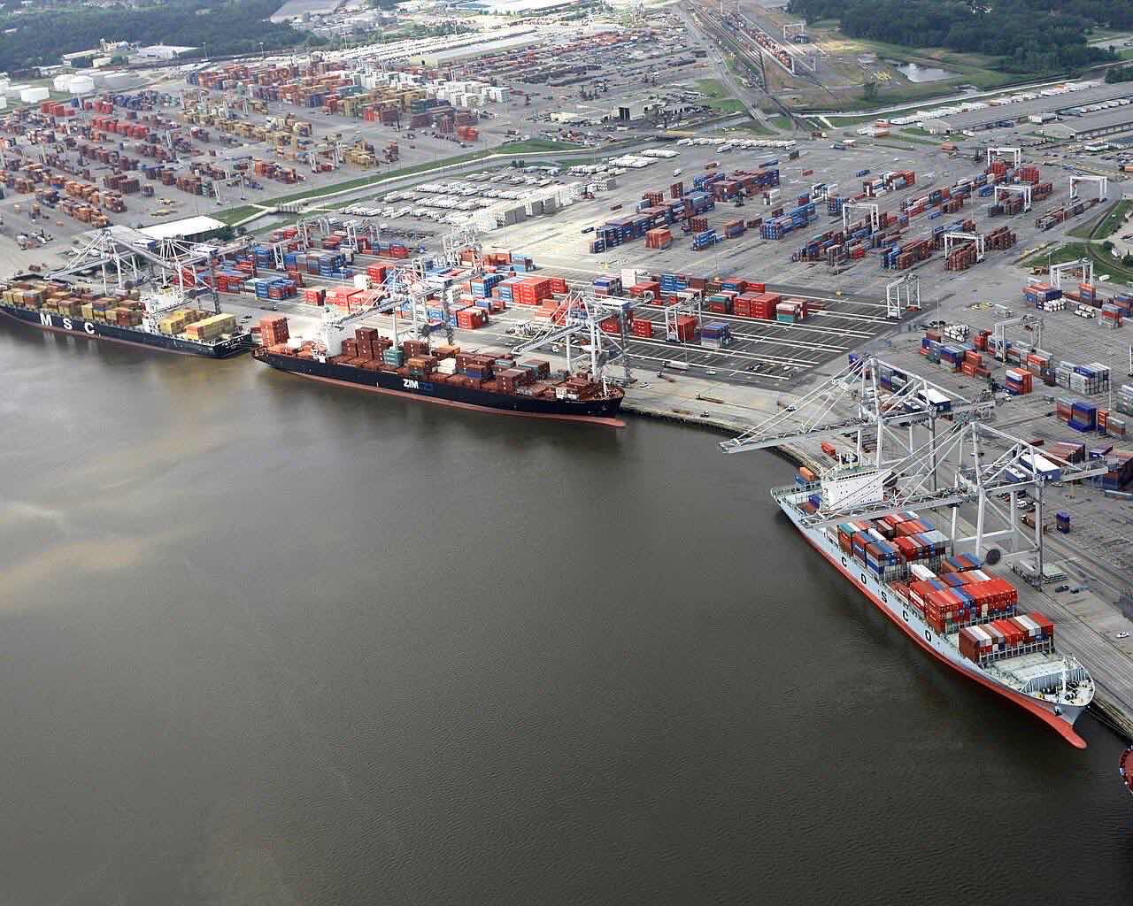 Port of Savannah, USA