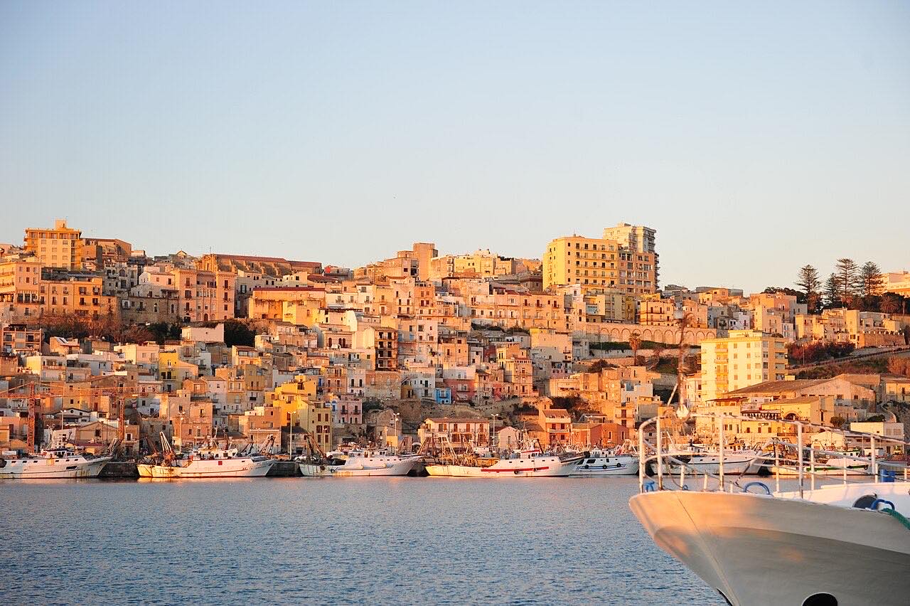 Hafen Sciacca, Italien