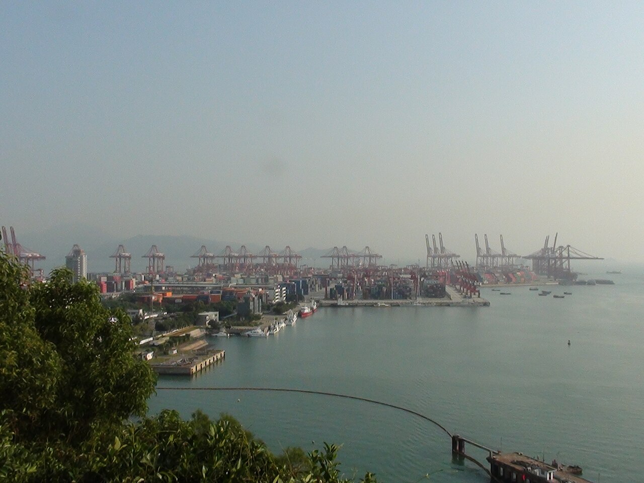 Hafen Hafen von Shenzhen, China