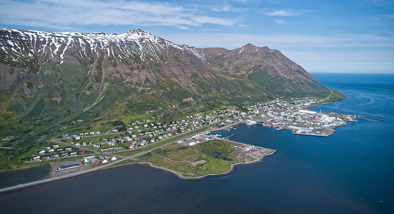 Hafen Siglufjörður, Island