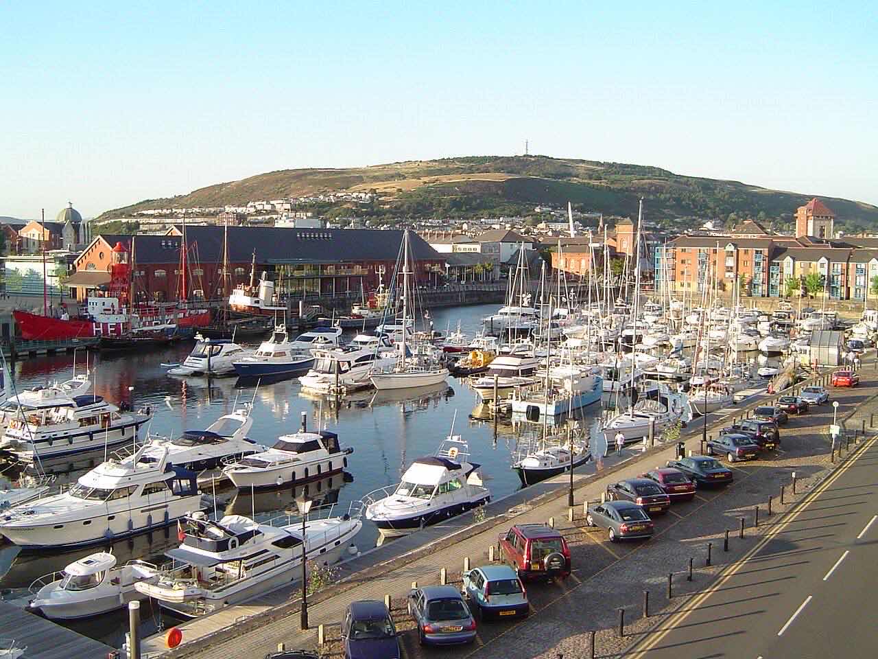 Puerto de Swansea, Gran Bretaña