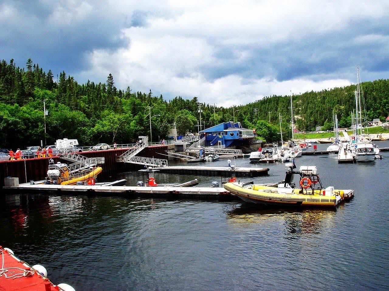 Port of Tadoussac, Canada