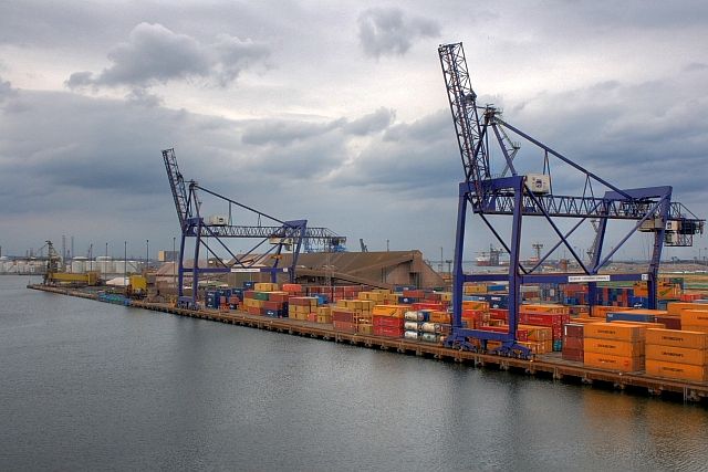 Puerto de Teesport, Gran Bretaña