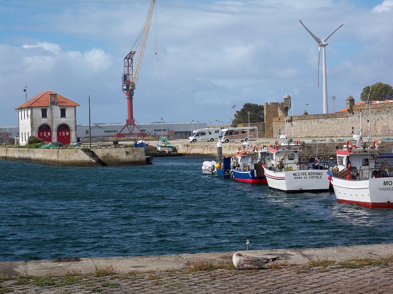 Hafen Viana Do Castelo, Portugal