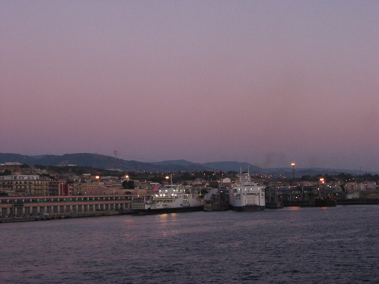 Port of Villa San Giovanni, Italy