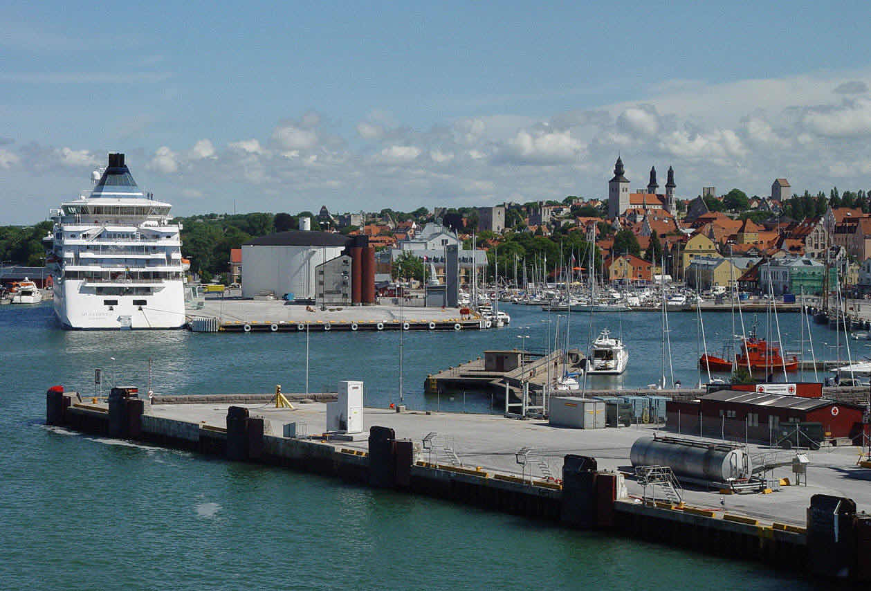 Hafen Hafen Visby, Schweden