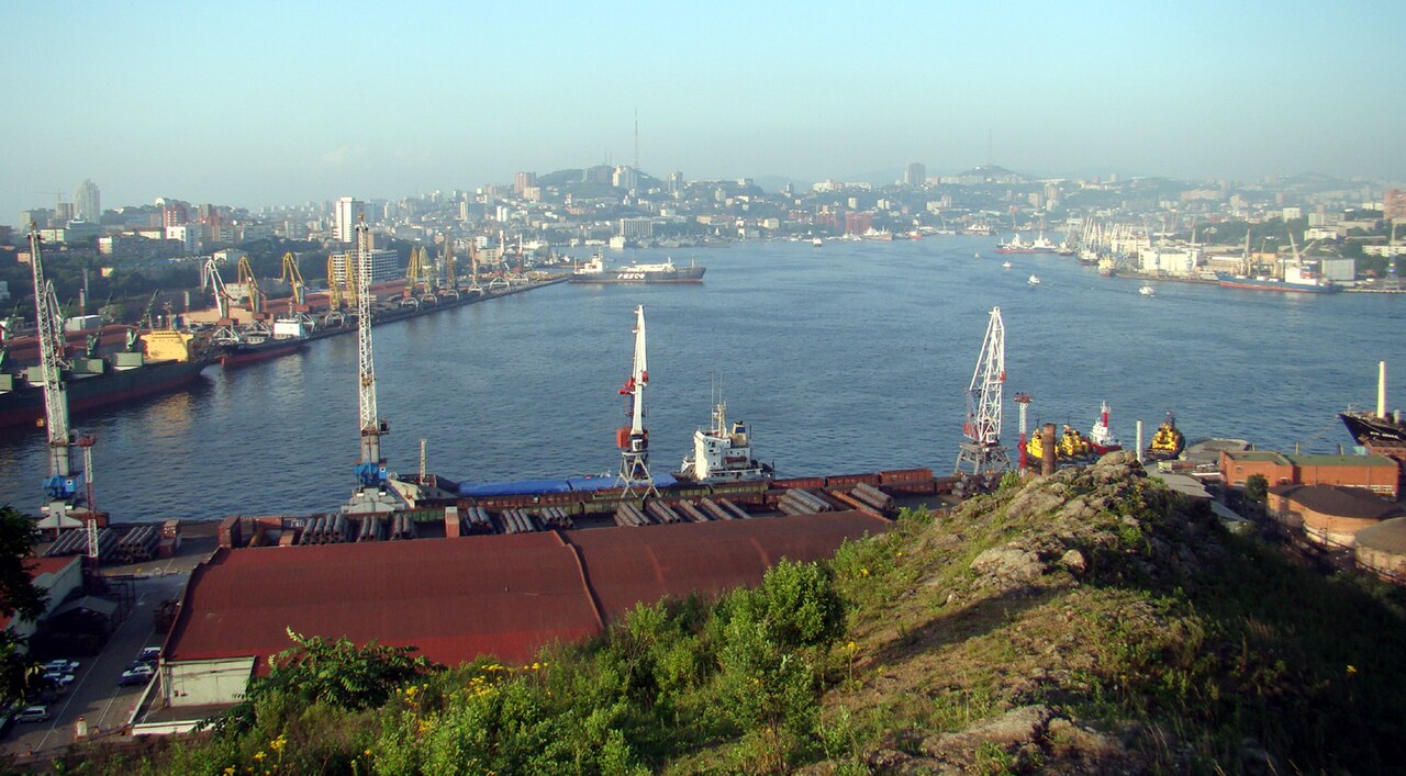 Hafen Vladivostok, Russland