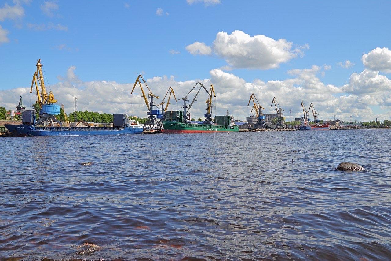 Port of Vyborg, Russia
