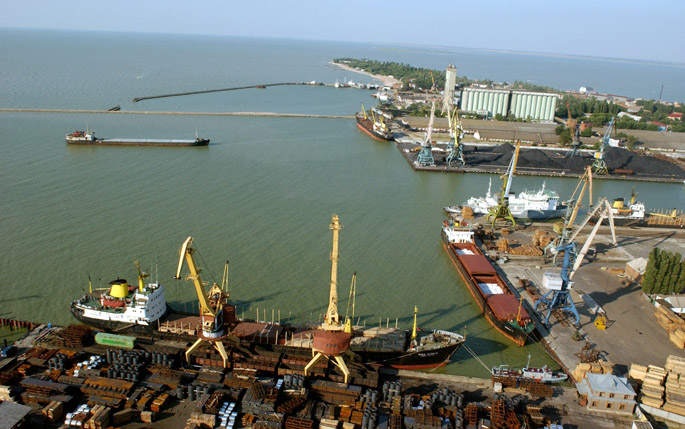 Porto de Yeysk, Rússia